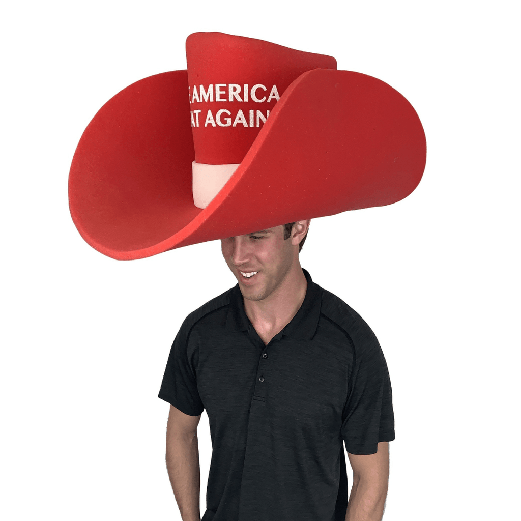 Giant Cowboy Make America Great Again Hat