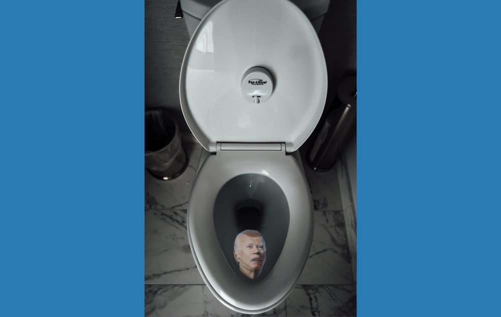 Peeltical Targets Toilet Light Projects and Funny Political