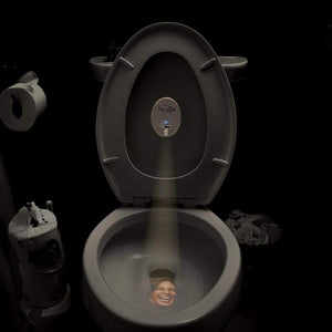 Peelitical Targets Toilet Light Projector (Obama, Fauci, AOC, Schiff)